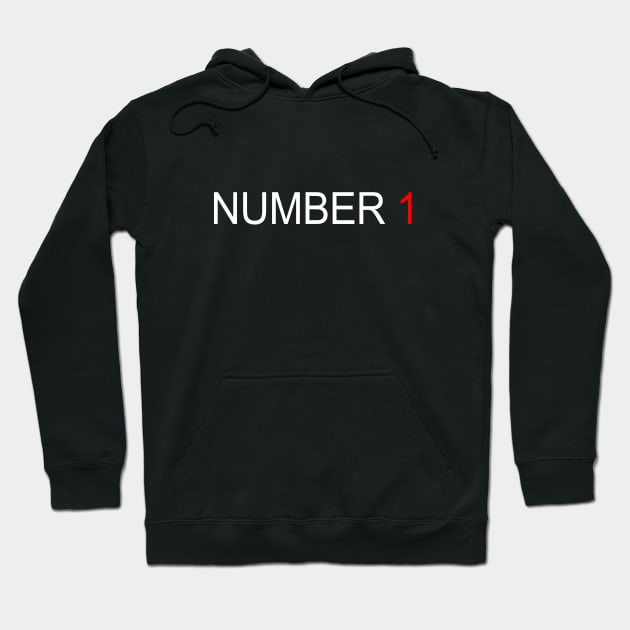 NUMBER 1 Hoodie by DDSeudonym